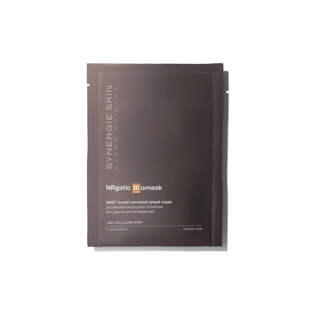 NAD+ boost nanotech sheet mask - NRgetic Biomask Synergie Skin